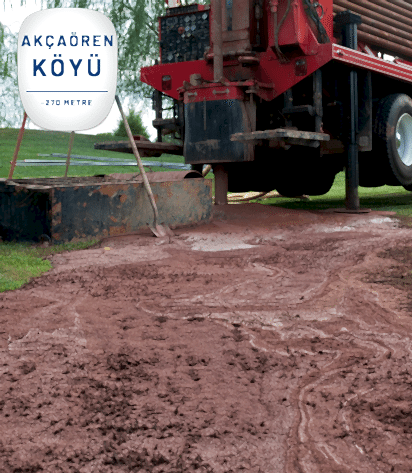 AKÇAÖREN KÖYÜ - 270 METRE SU KUYUSU
